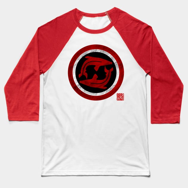 Carp Kamon Baseball T-Shirt by BennySensei